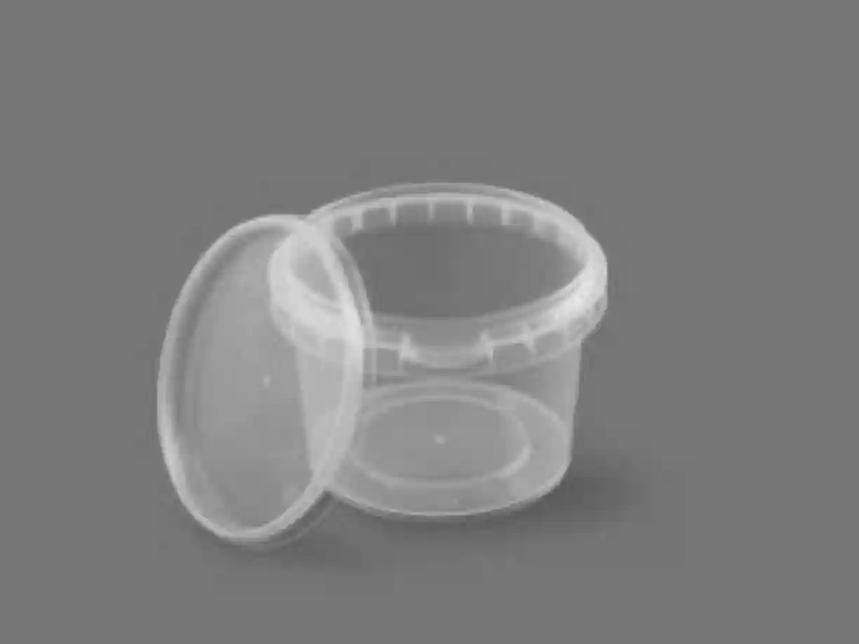 ظرف یکبار مصرف مایکروویو گرد پولاد پویش