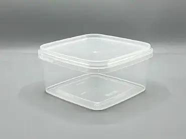 ظرف یکبار مصرف مایکروویو مربع پولاد پویش