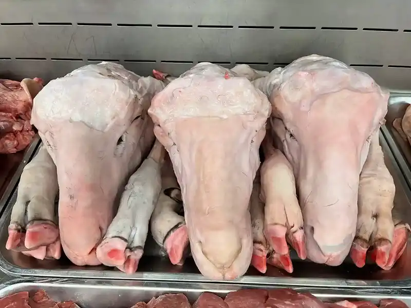 عکس کله پاچه خام