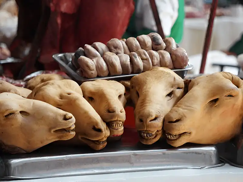 کله پاچه خام