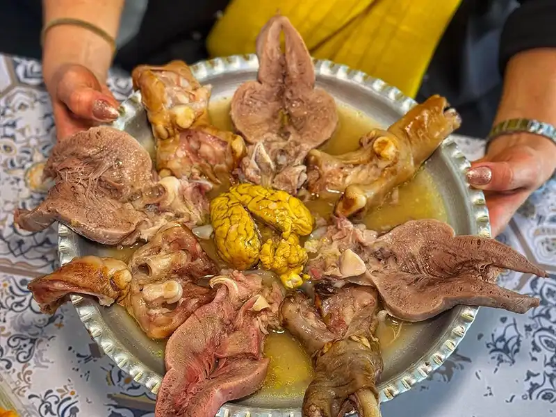 کله پاچه خام