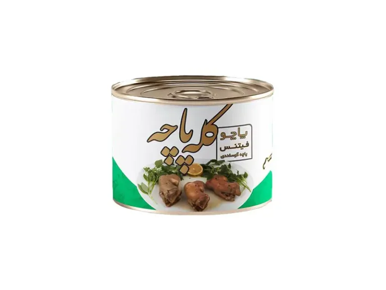 کنسرو پاچه نیم کیلویی (فیتنس)